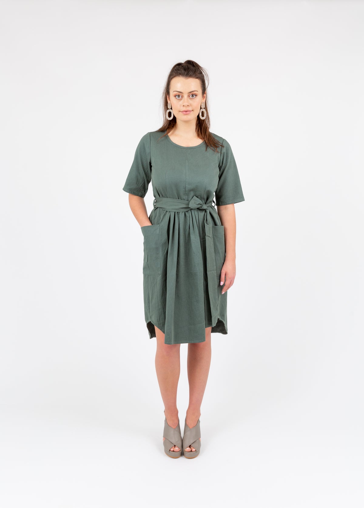Travel Dress - Green - Size 18
