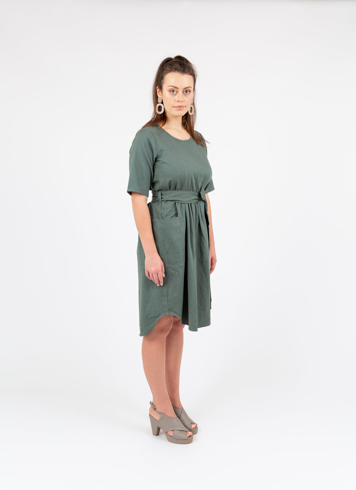 Travel Dress - Green - Size 18