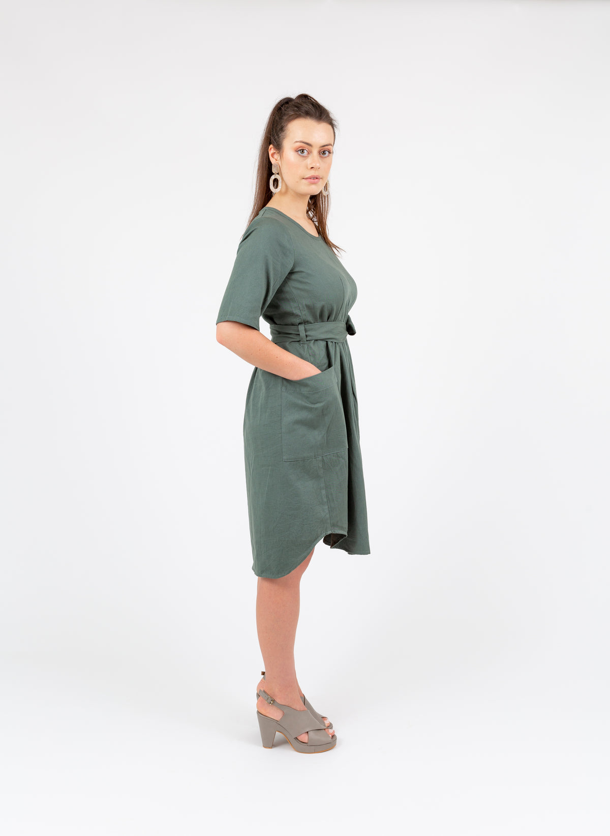 Travel Dress - Green - Size 18