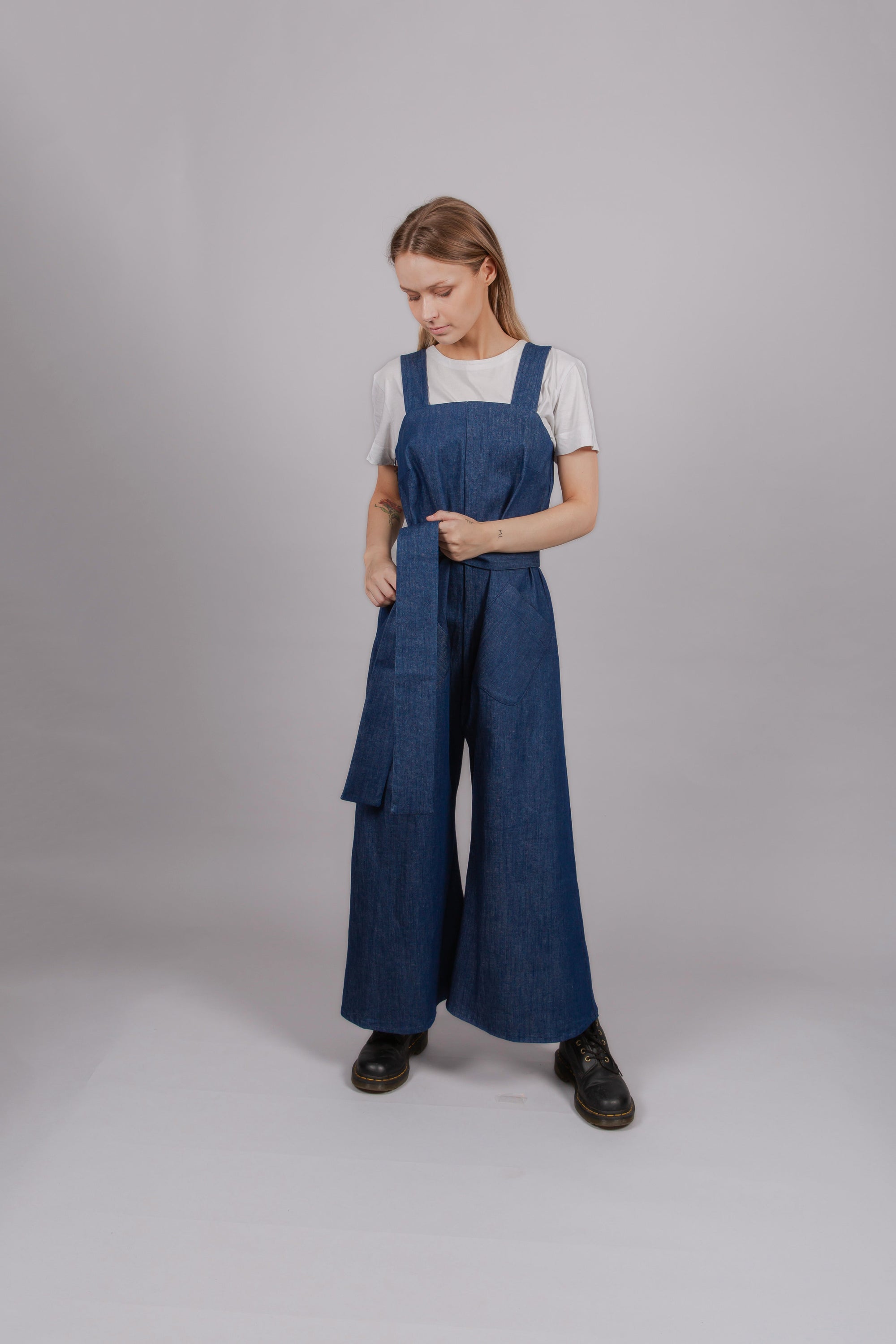 The Fernando Jumpsuit - Raw Denim