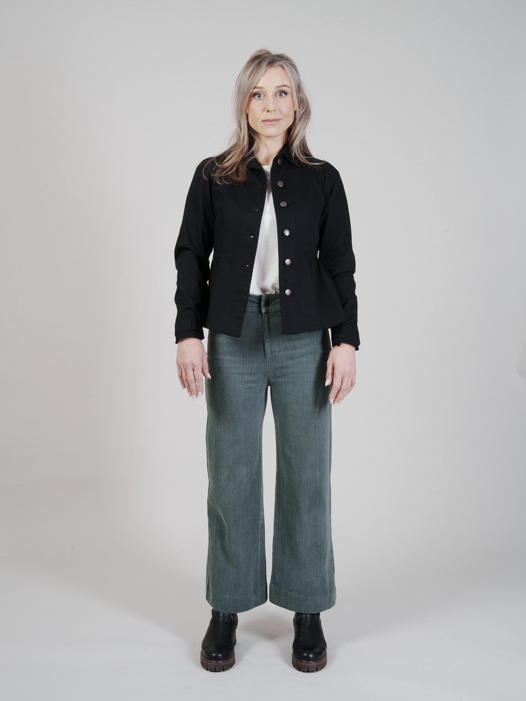 Guardian Jacket - Black Twill - Sizes 8 & 12