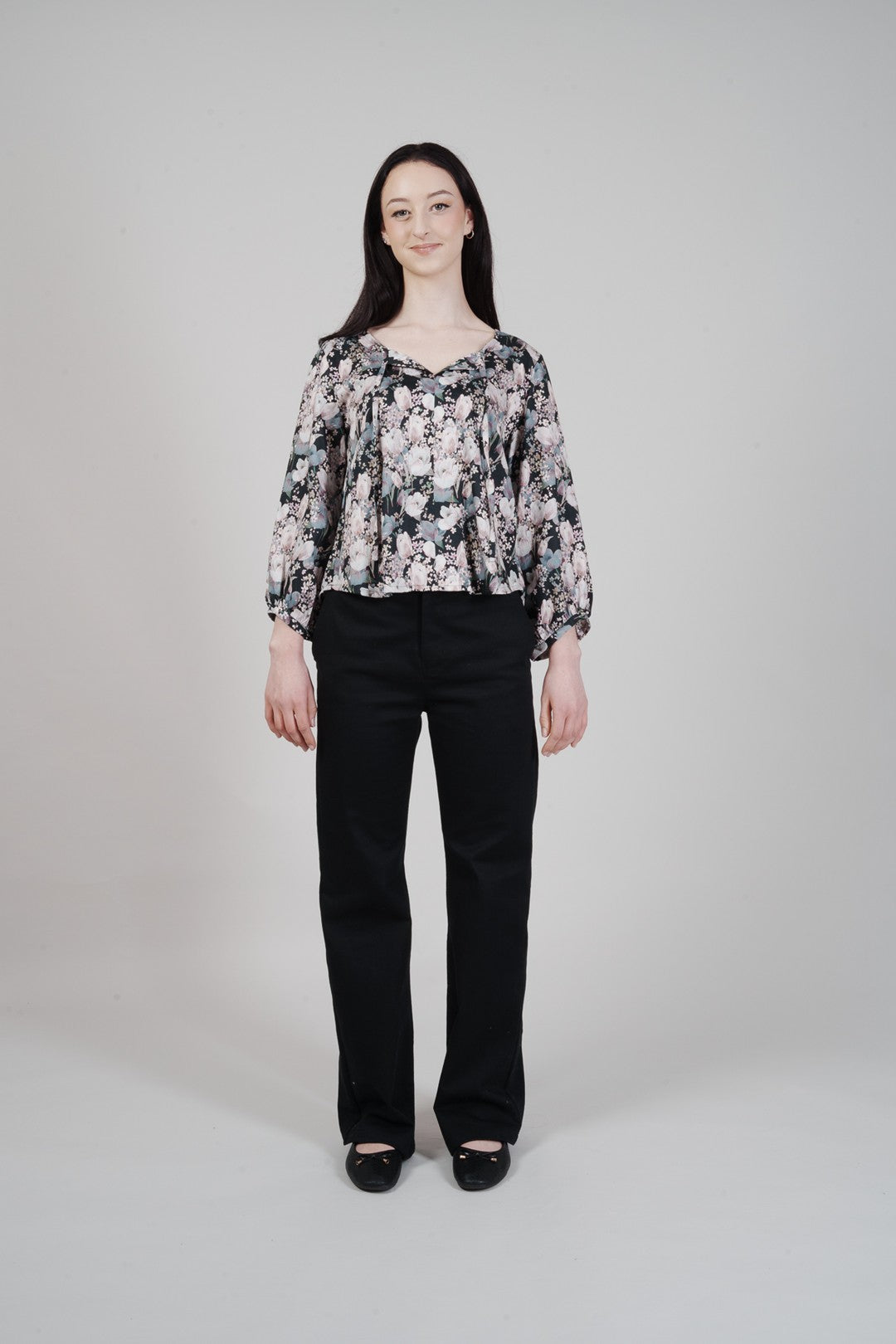 Ignite Top - Midnight Floral
