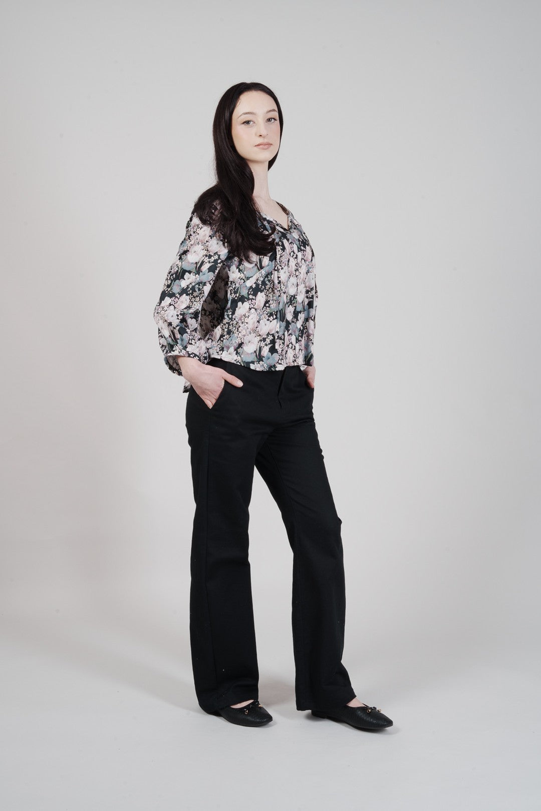 Ignite Top - Midnight Floral
