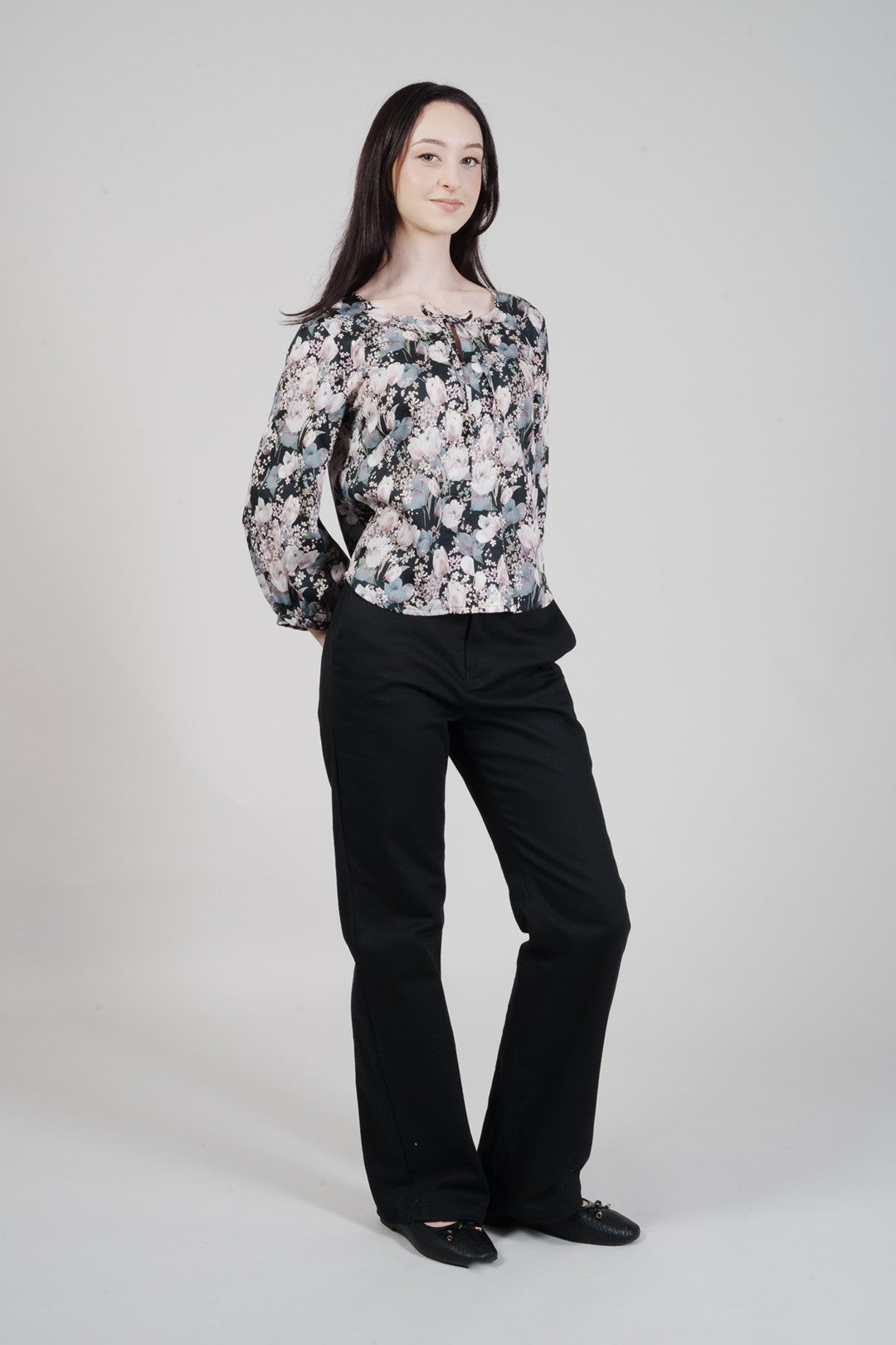 Ignite Top - Midnight Floral