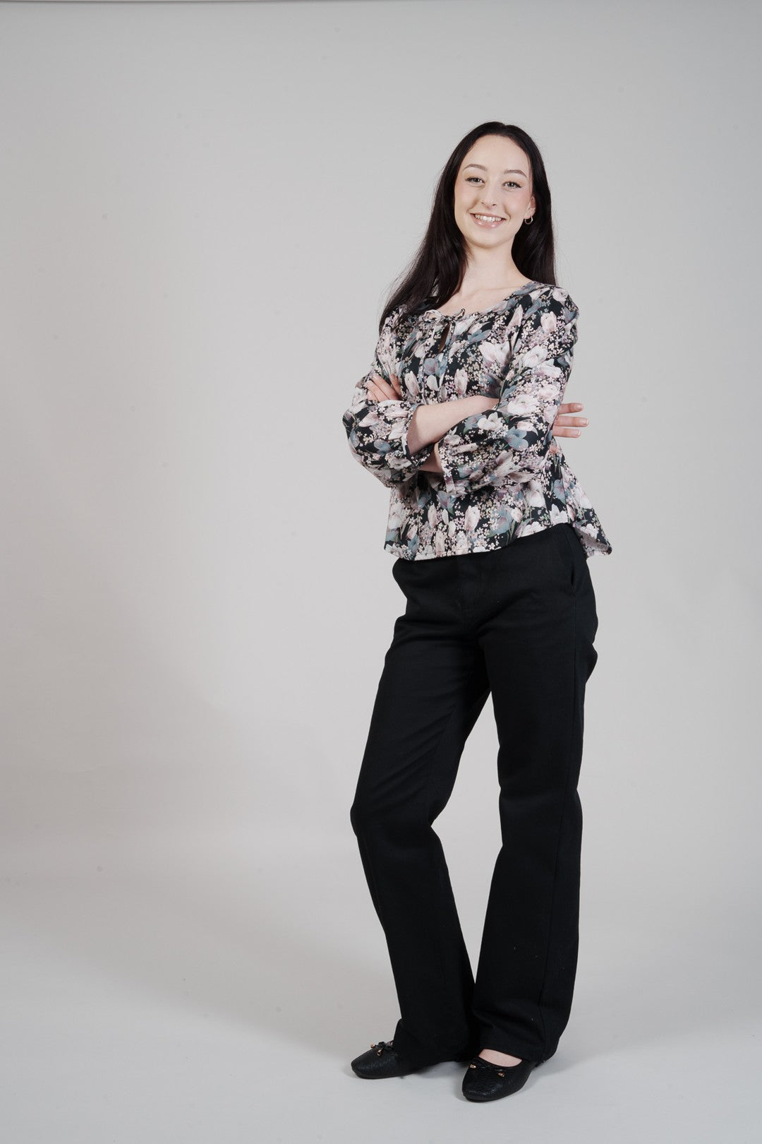 Ignite Top - Midnight Floral