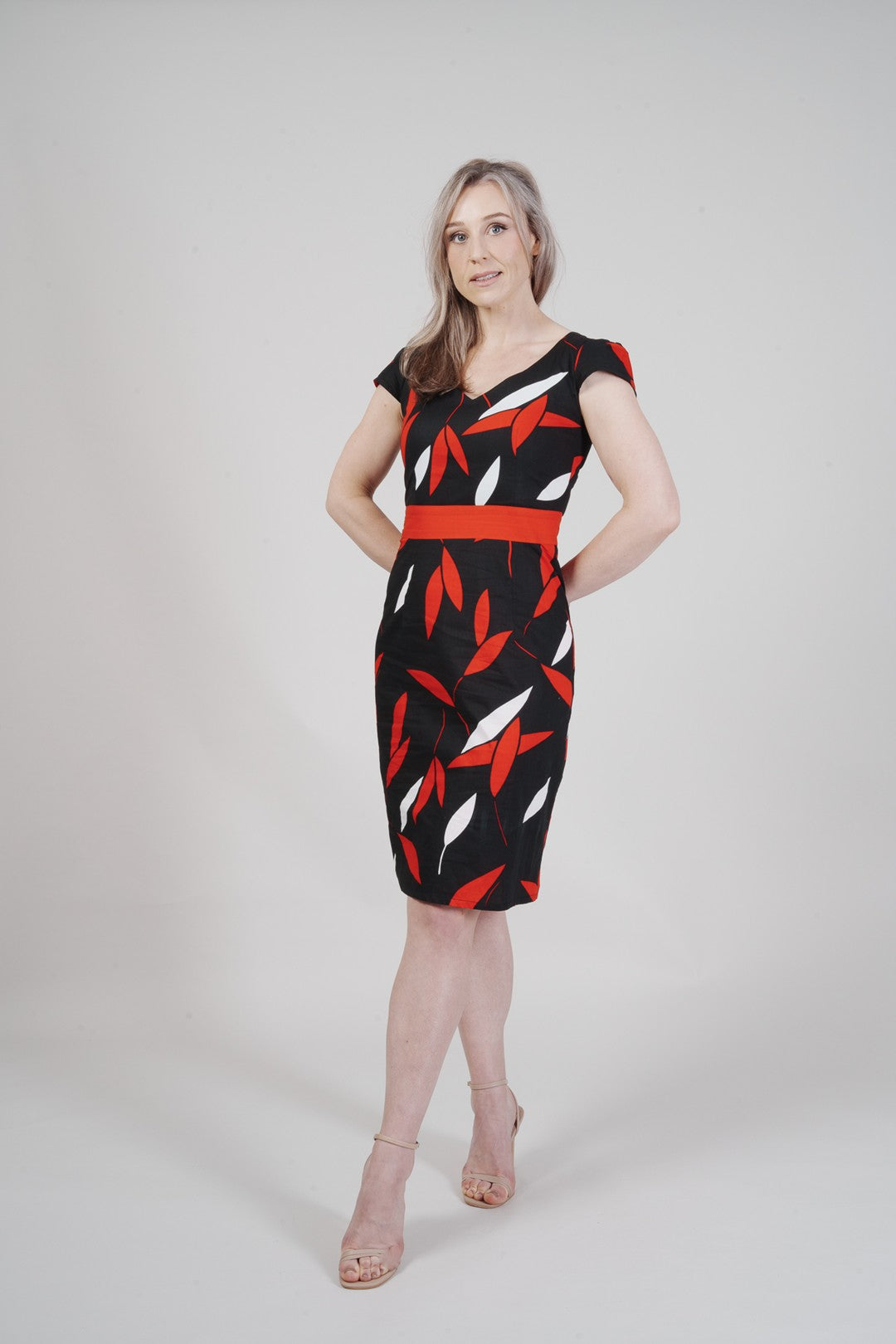Scarlet Pencil Dress