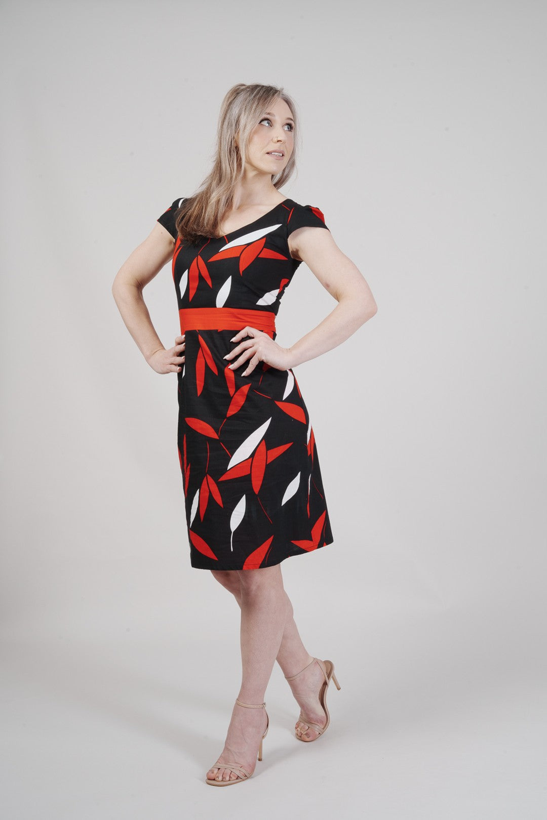 Scarlet Pencil Dress