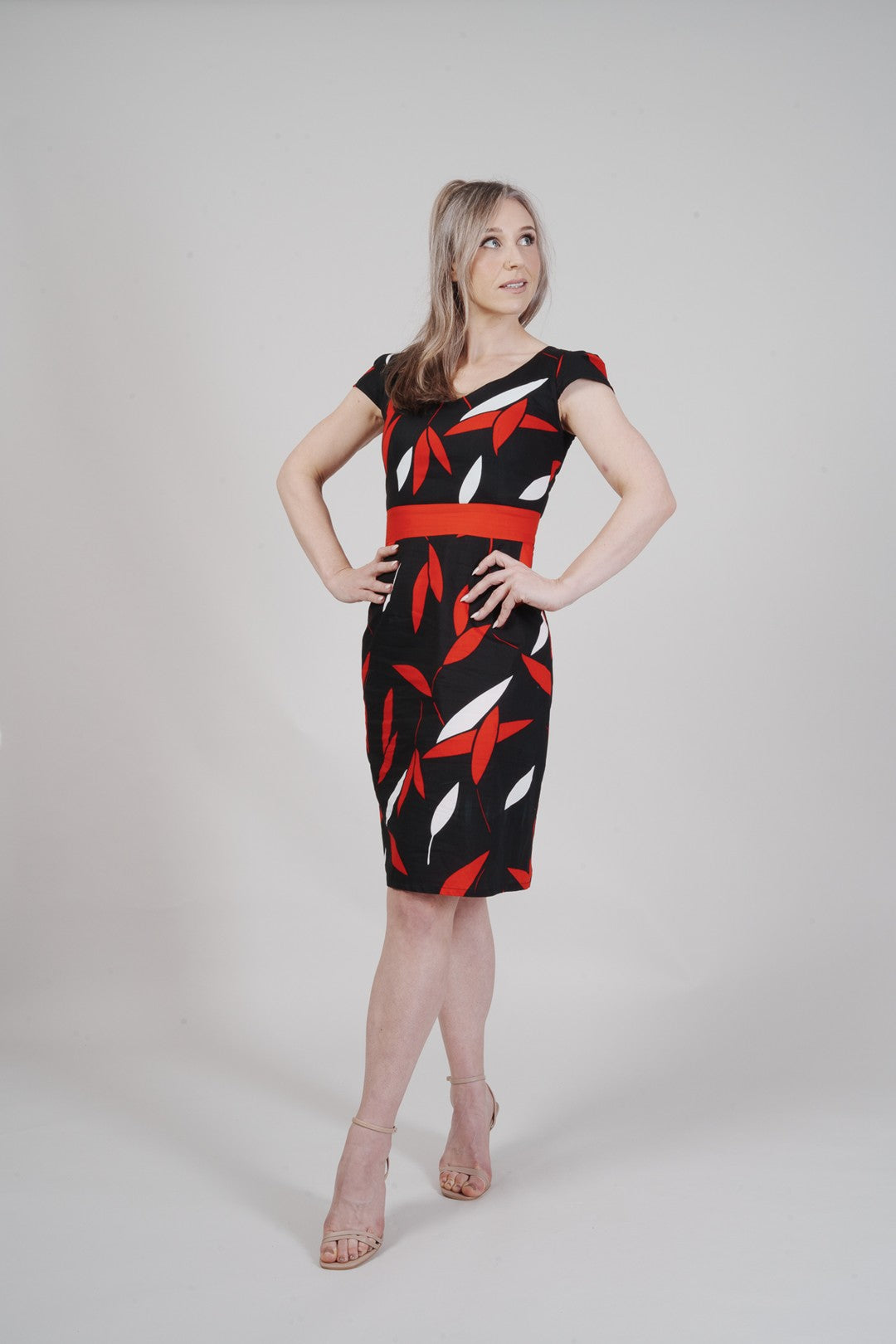 Scarlet Pencil Dress