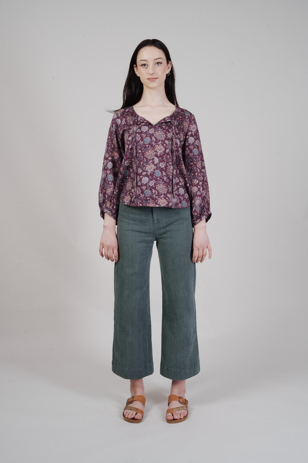Ignite Top - Purple Print