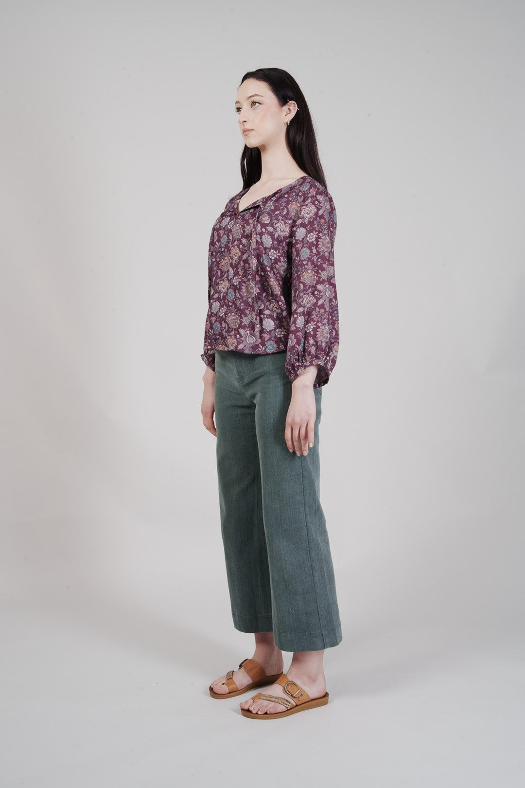 Ignite Top - Purple Print