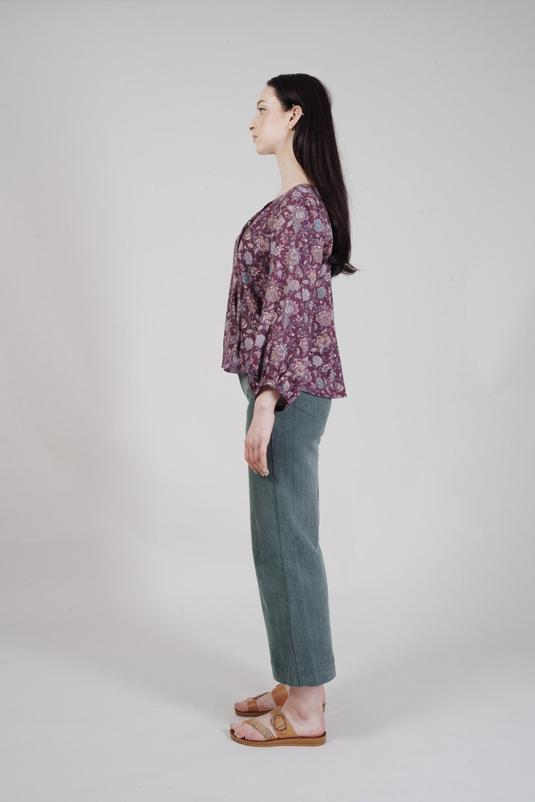 Ignite Top - Purple Print