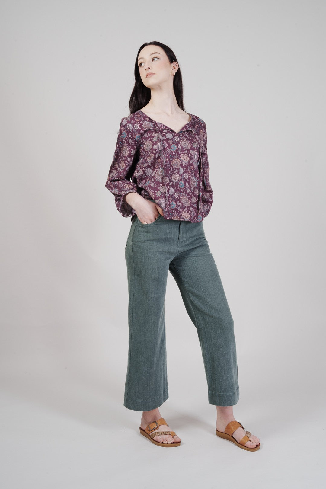 Ignite Top - Purple Print