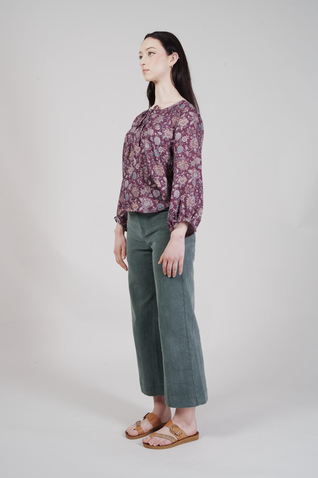 Ignite Top - Purple Print