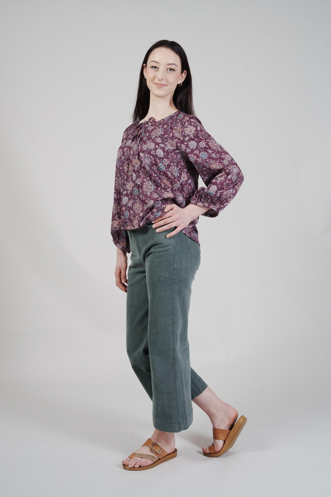 Ignite Top - Purple Print