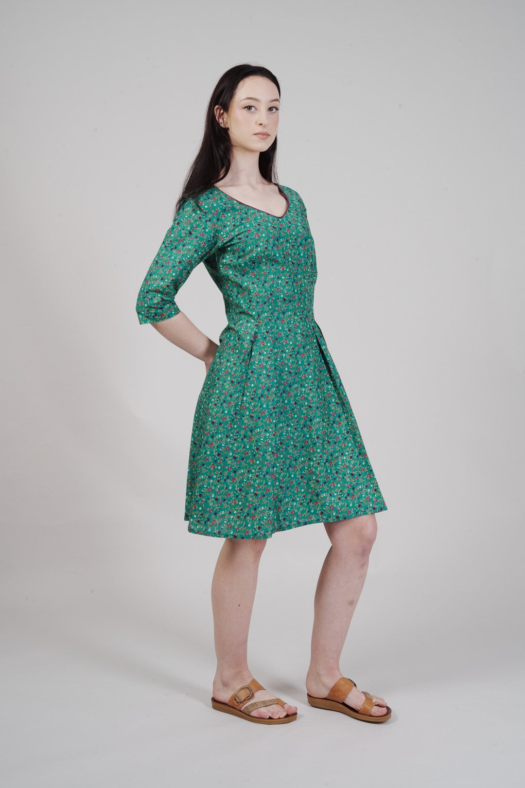 Ivy V-neck Dress