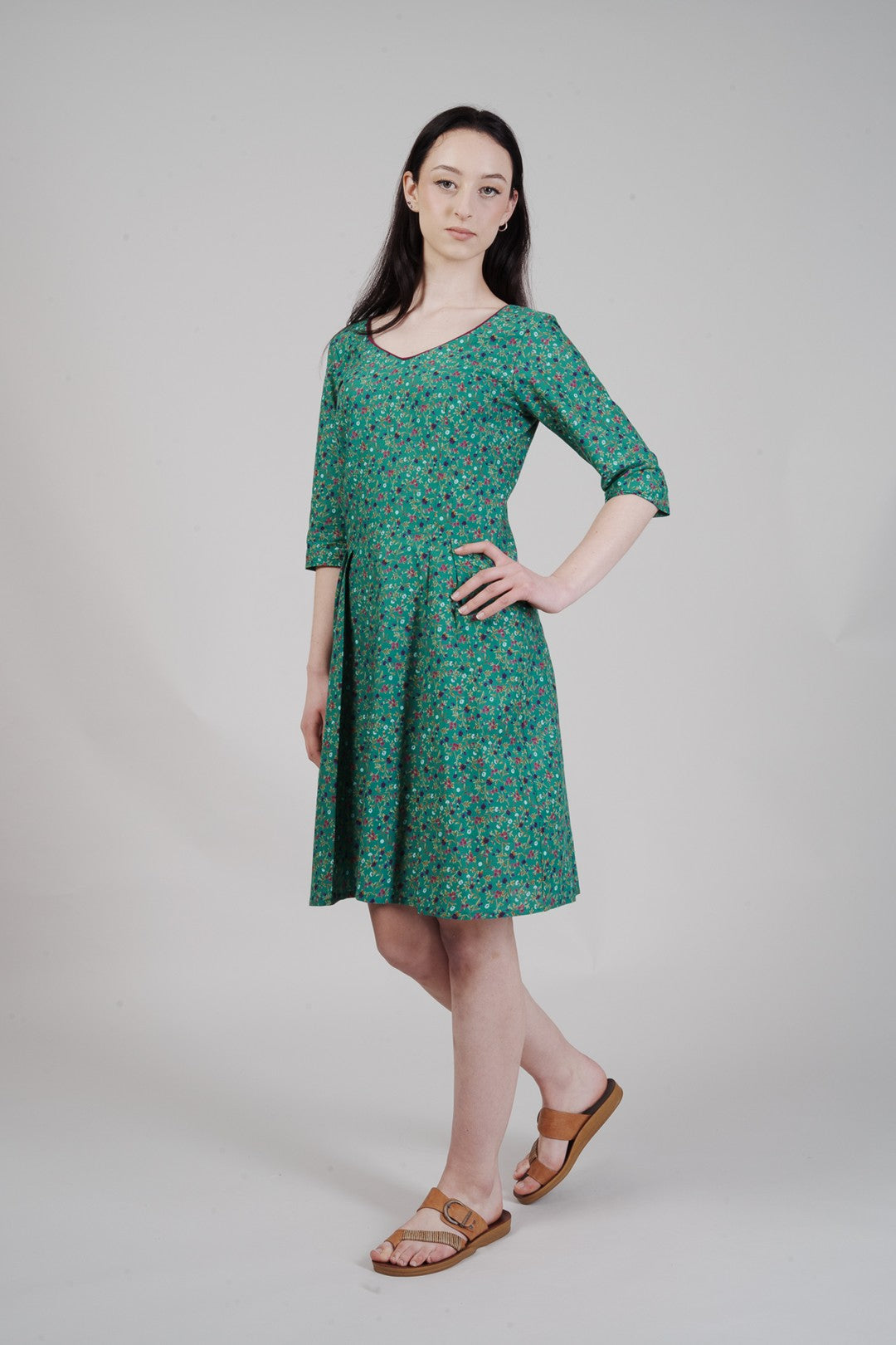 Ivy V-neck Dress