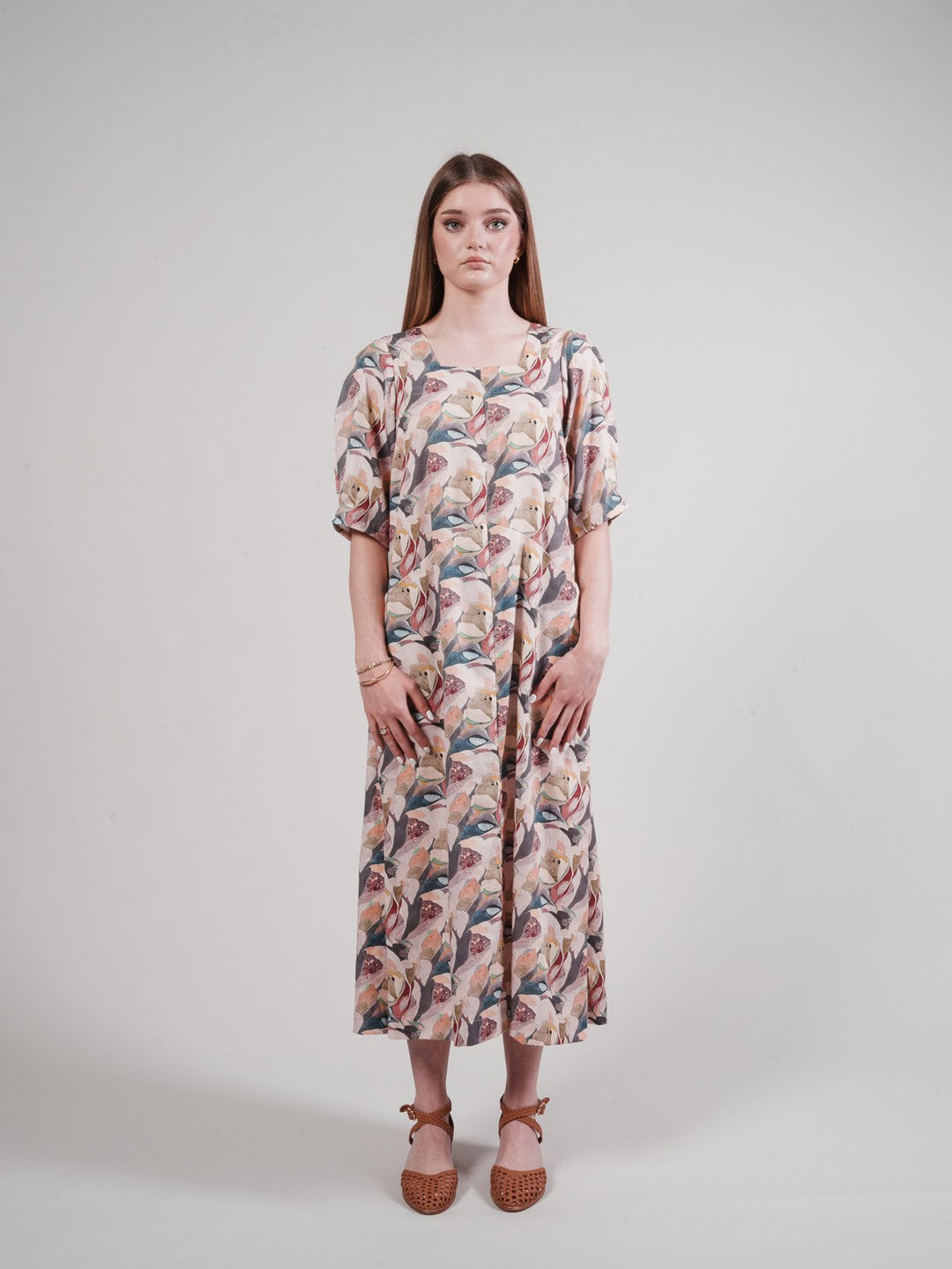 Paloma Dress - 100% Cotton Sateen