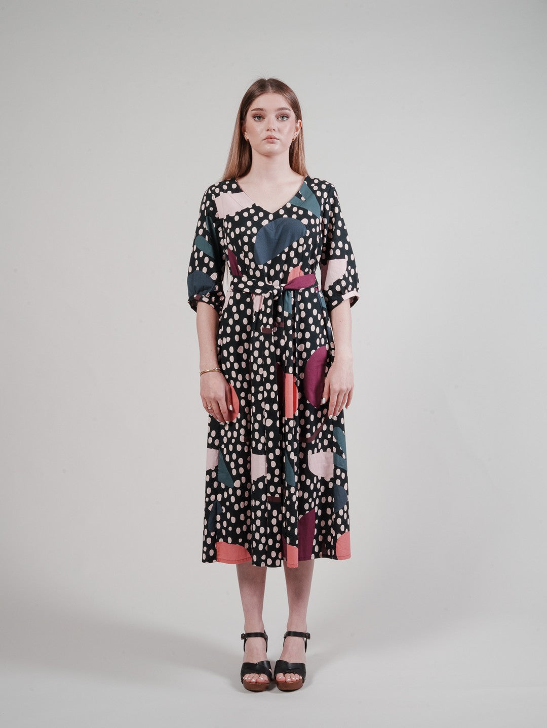 Jazz Dress - Black Print