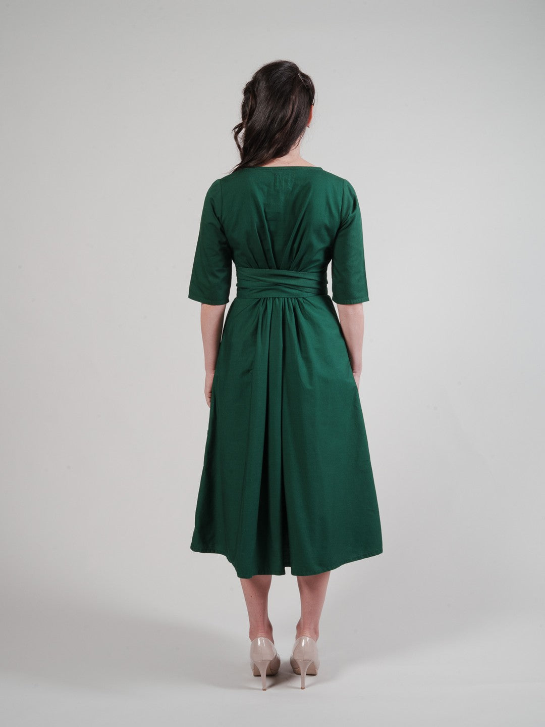 Lucinda Dress - Emerald Green