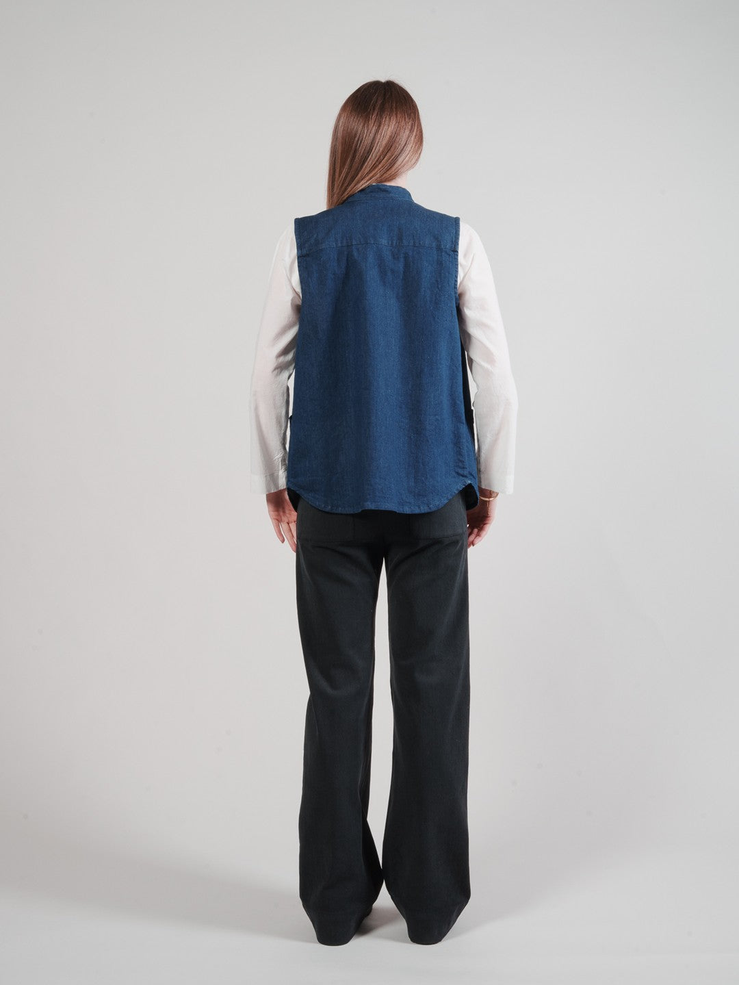 Jamie Waistcoat - Raw Denim
