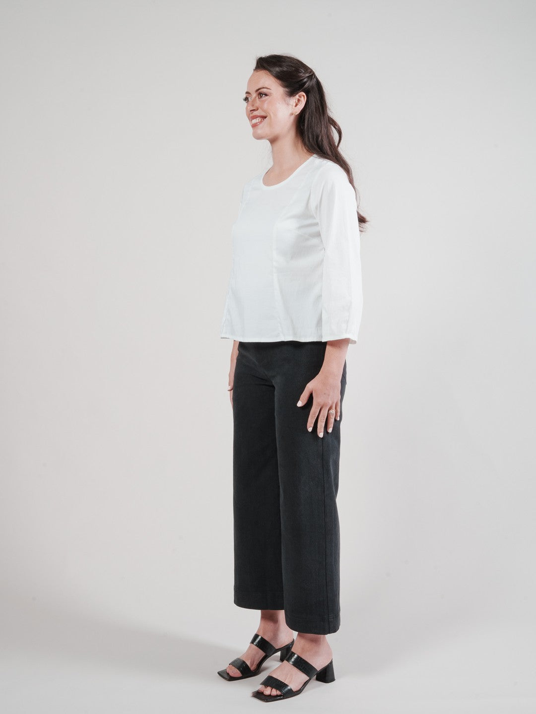 Aligned Air Blouse - Classic White
