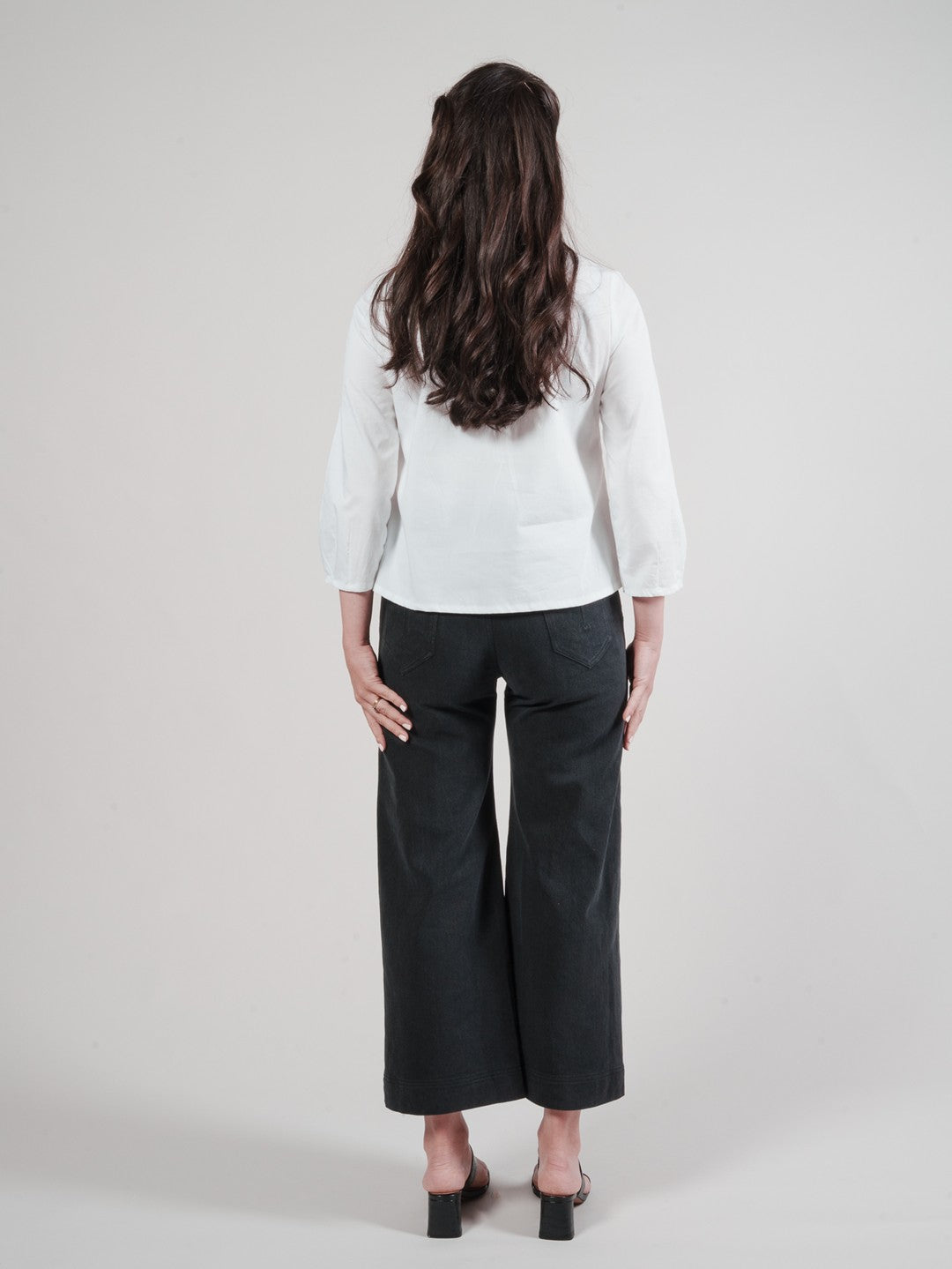Aligned Air Blouse - Classic White