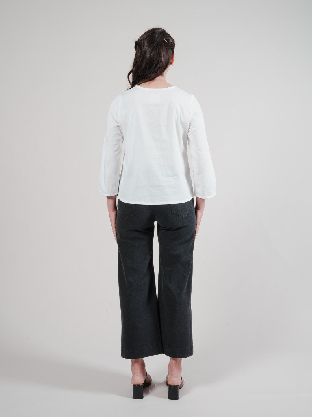 Aligned Air Blouse - Classic White