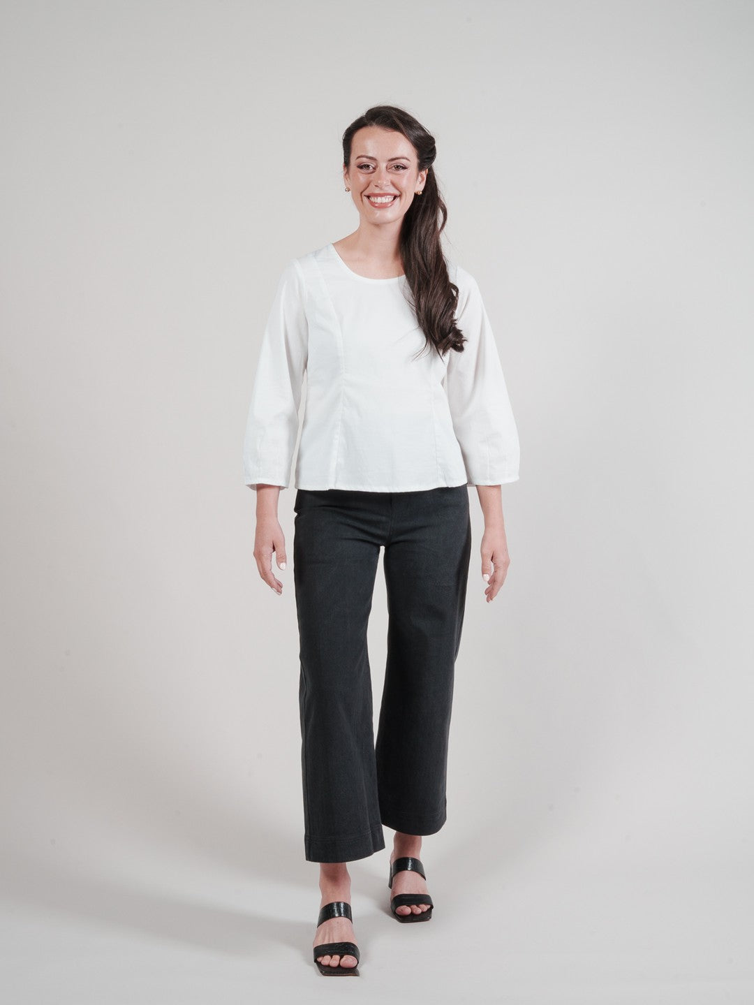 Aligned Air Blouse - Classic White
