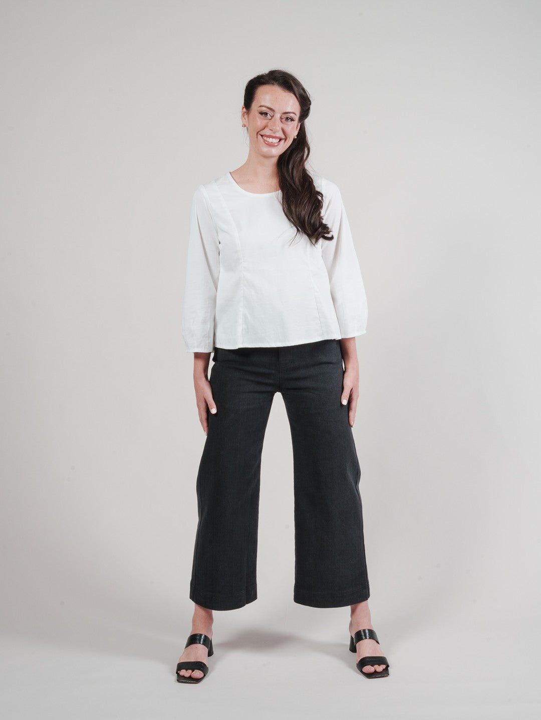 Aligned Air Blouse - Classic White