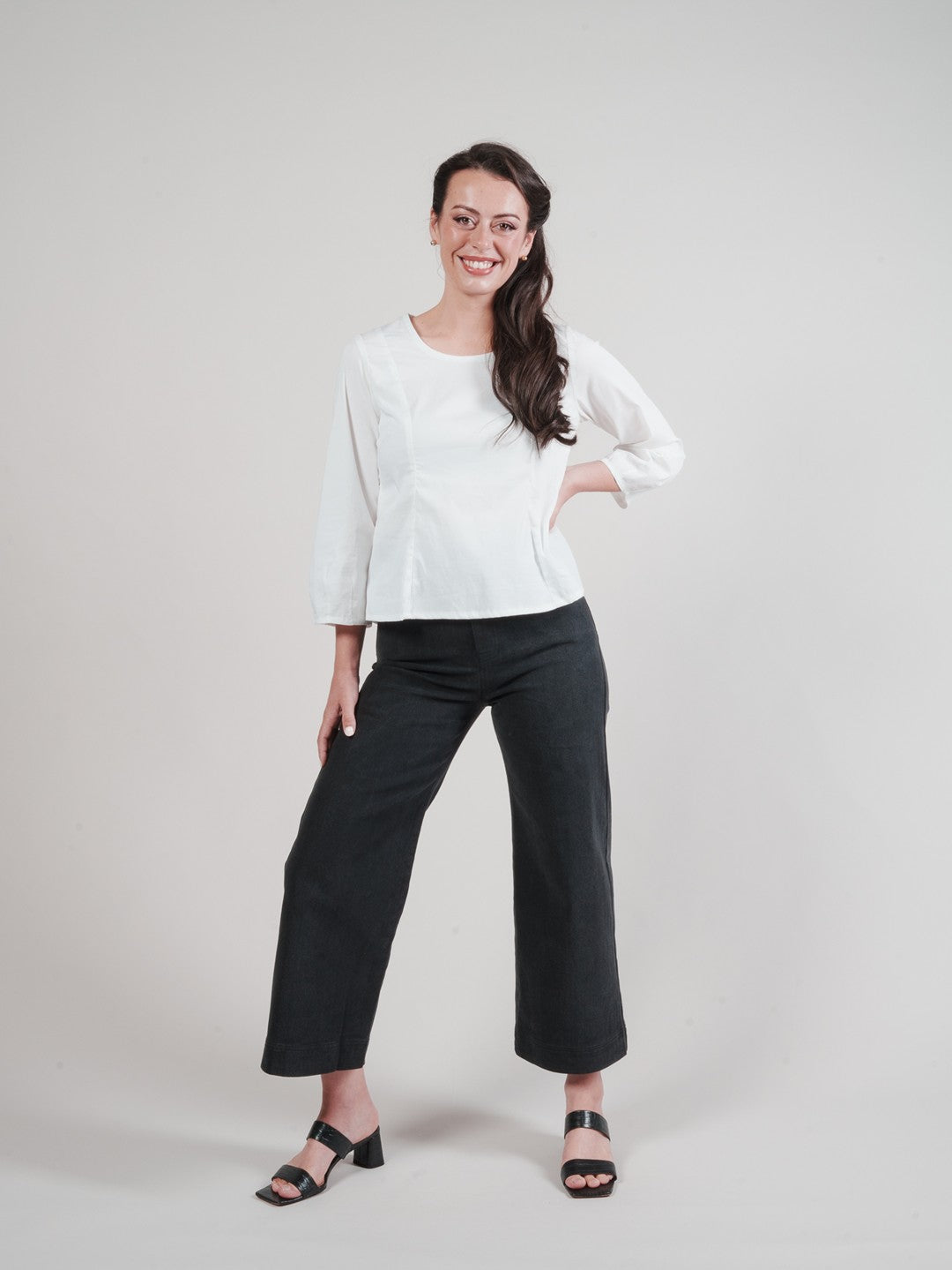 Aligned Air Blouse - Classic White