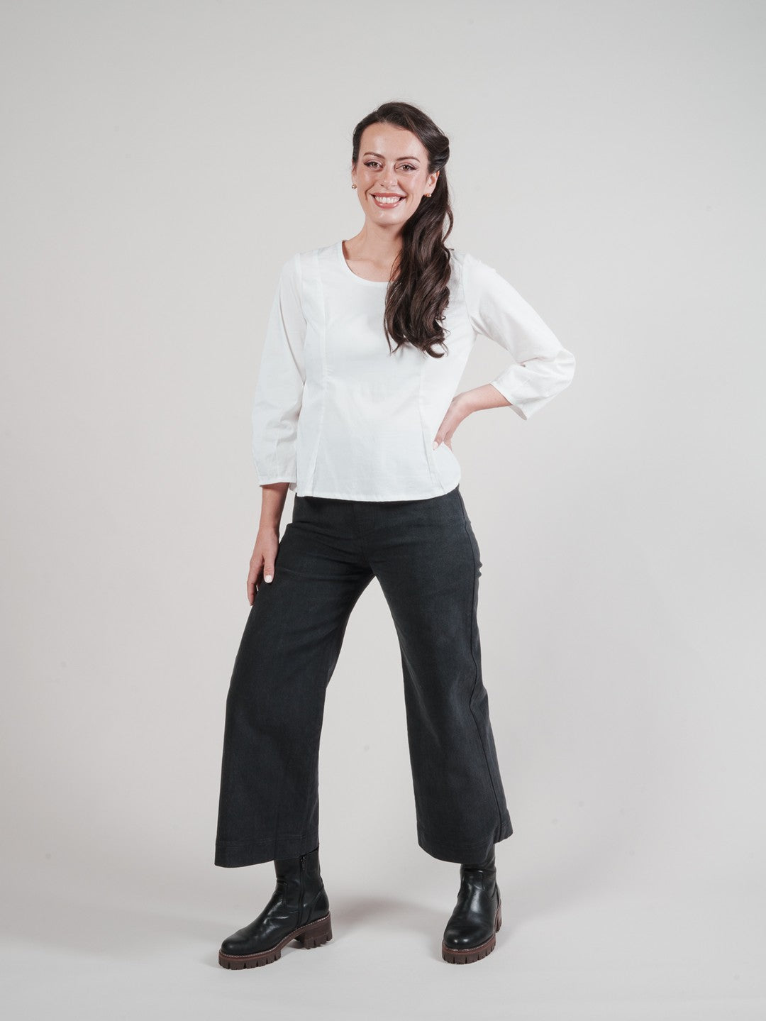 Aligned Air Blouse - Classic White