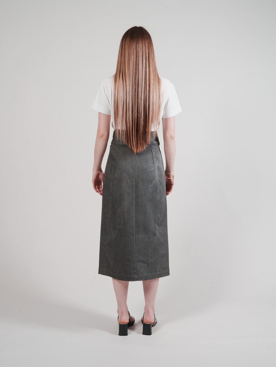 The "All Wrapped Up Skirt" - Grey
