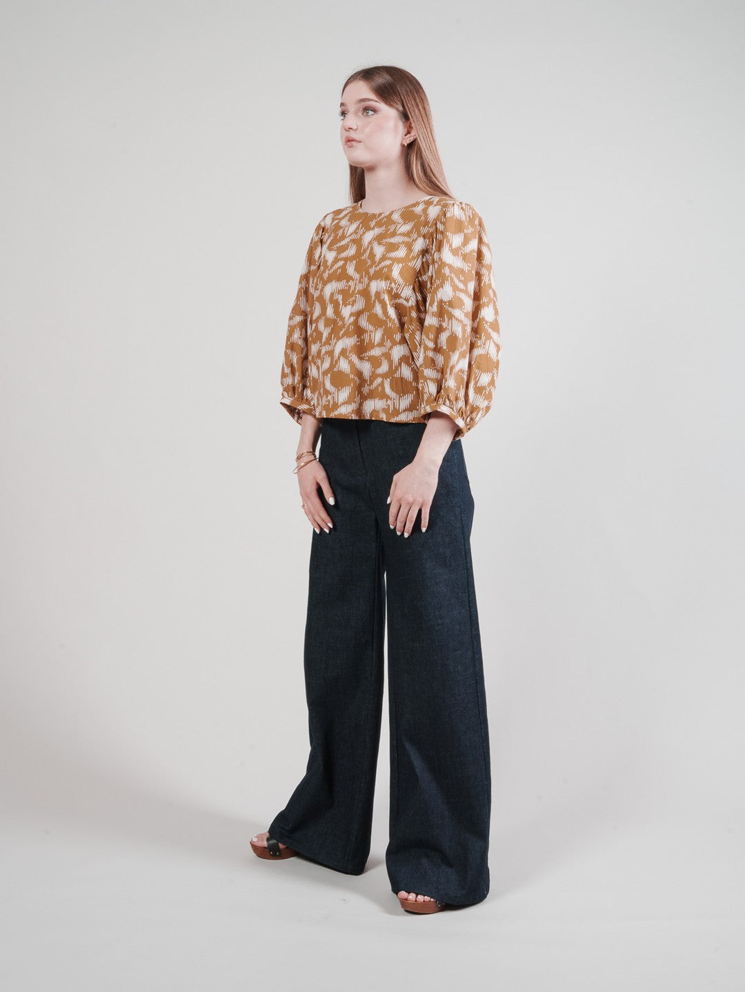 Riley Top - Organic Cotton Rust