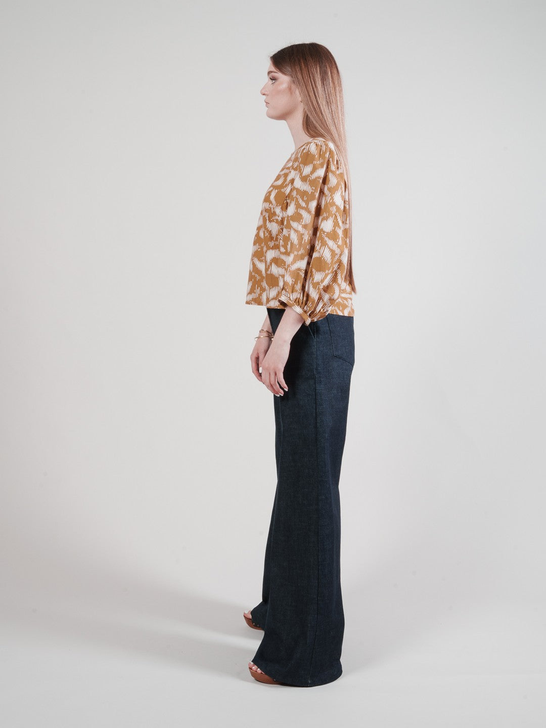 Riley Top - Organic Cotton Rust
