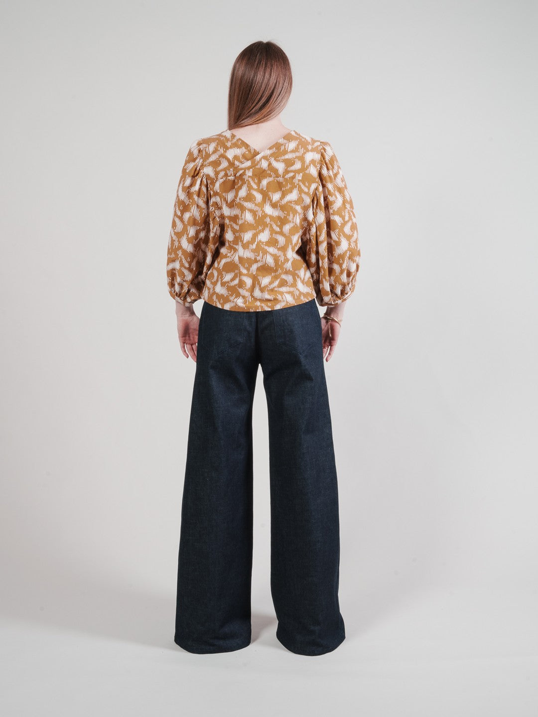 Riley Top - Organic Cotton Rust