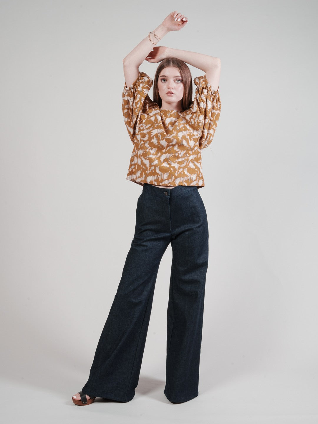 Riley Top - Organic Cotton Rust