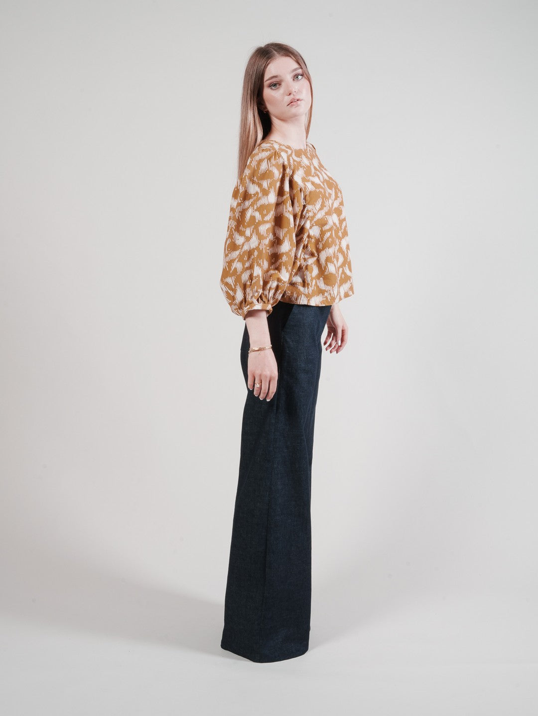 Riley Top - Organic Cotton Rust