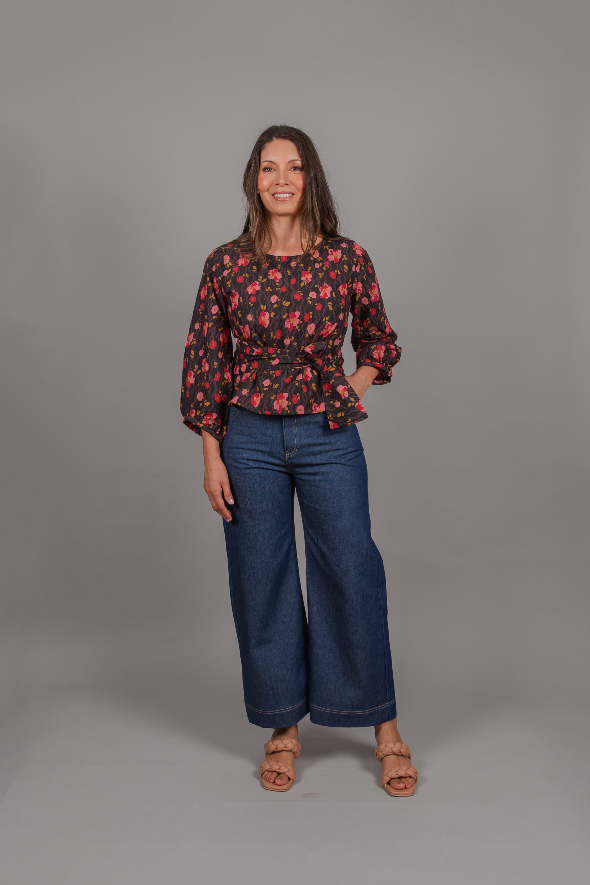 Holi Boli 100% Fairtrade certified organic cotton twill Synergy Blouse