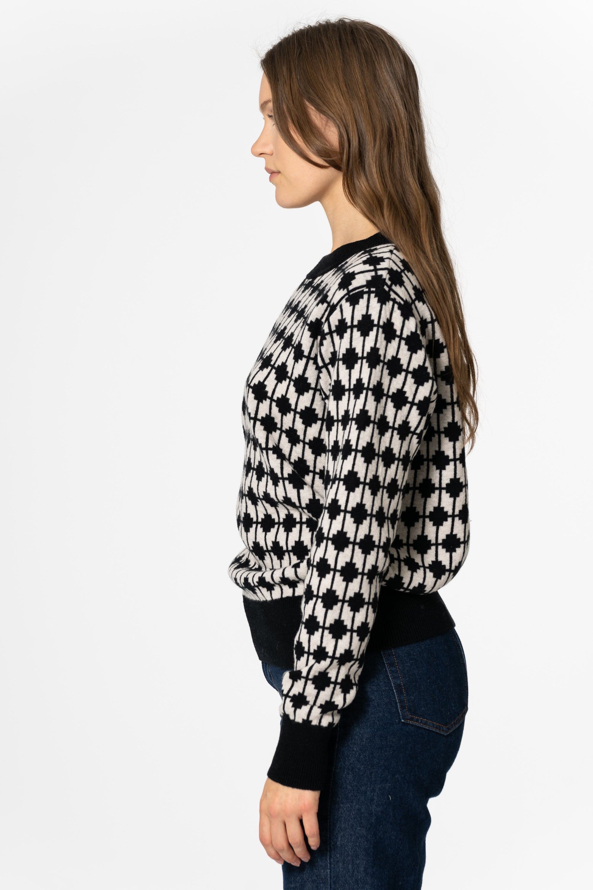 DINADI Dhaka Sweater - Black