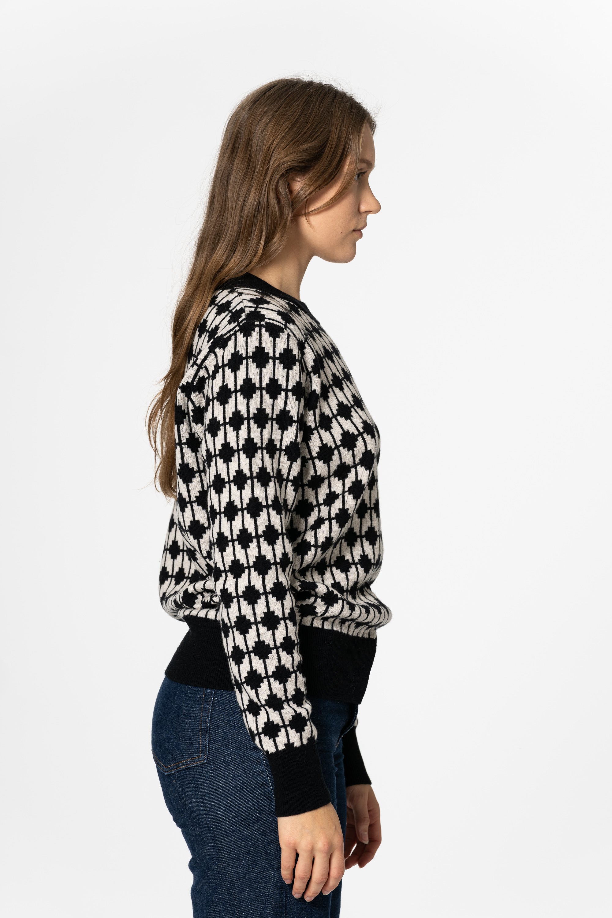 DINADI Dhaka Sweater - Black