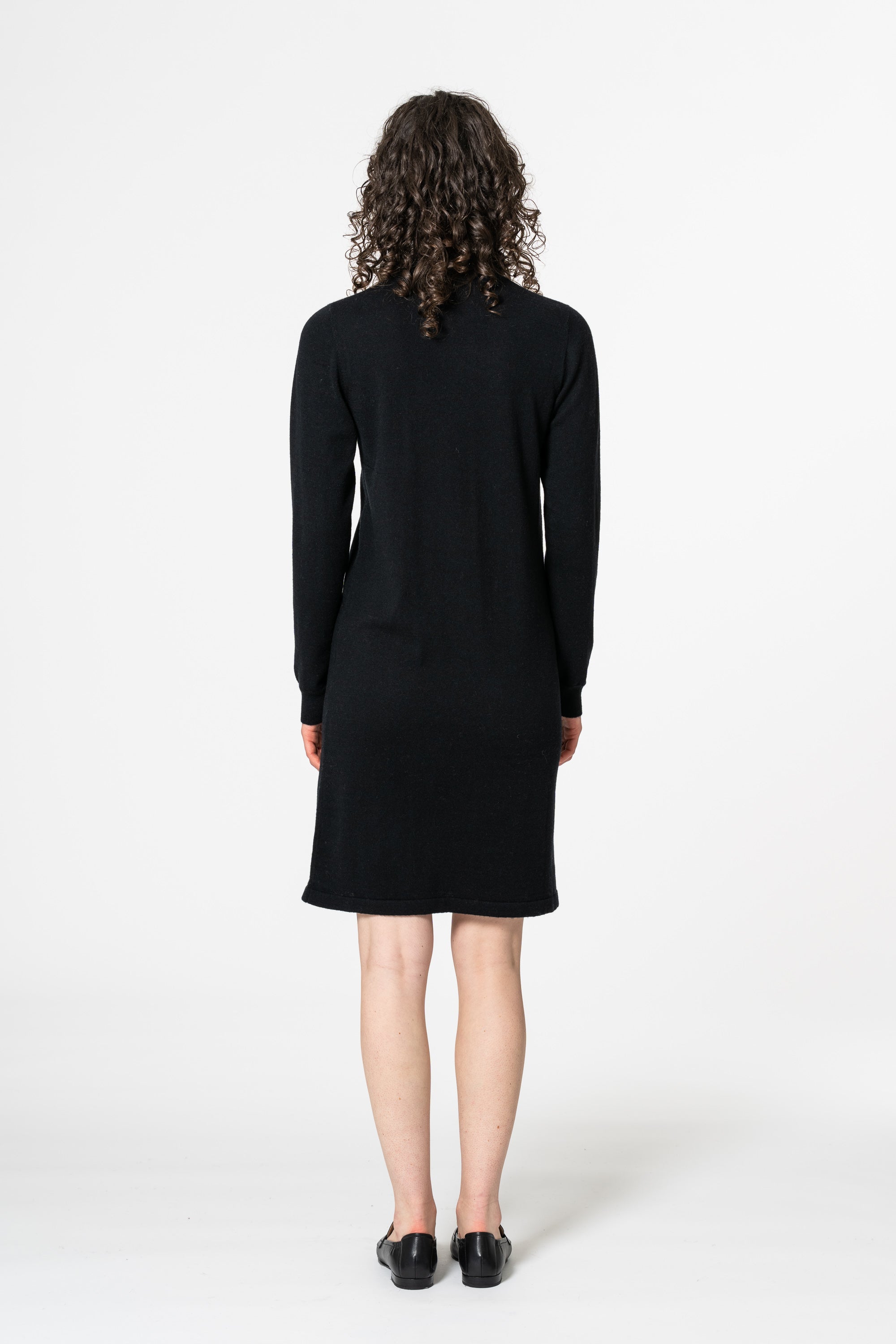 DINADI Merino Dress - Black