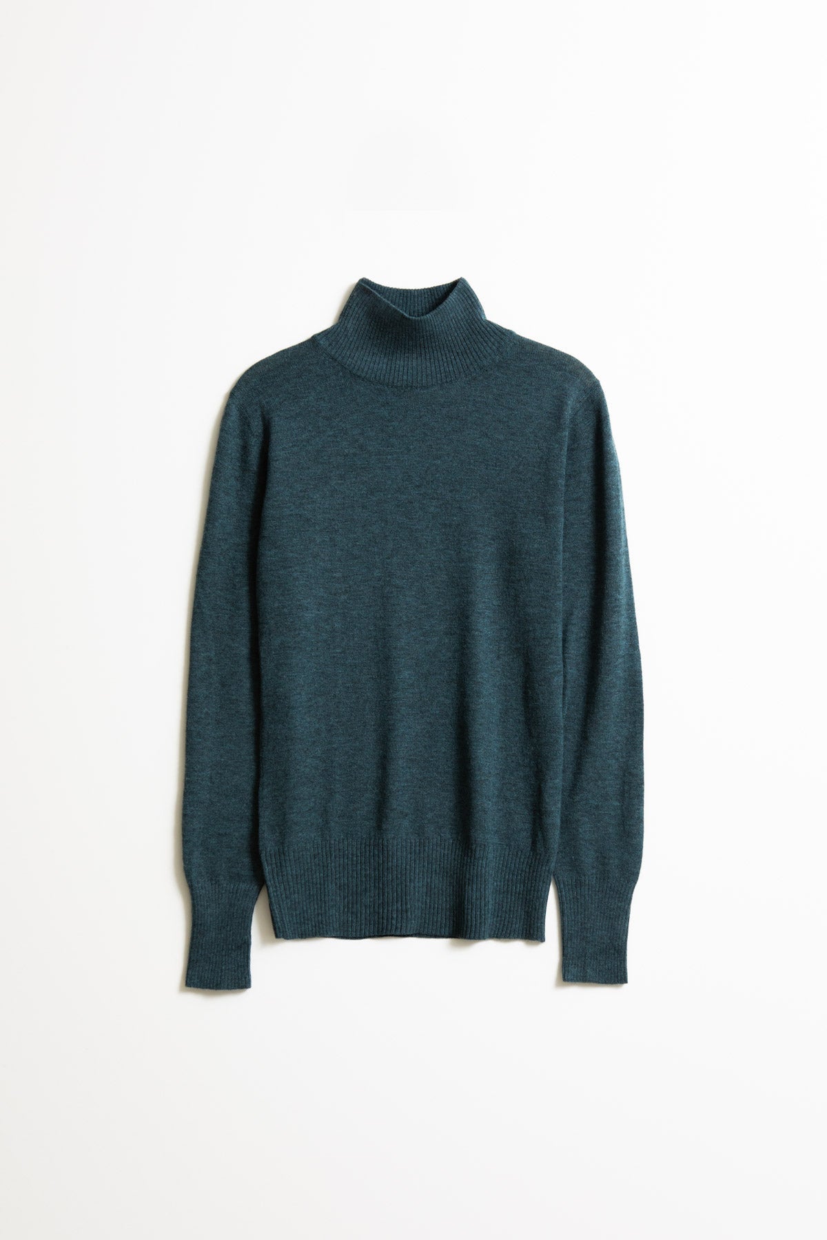 DINADI Merino Turtleneck - Dragonfly Green