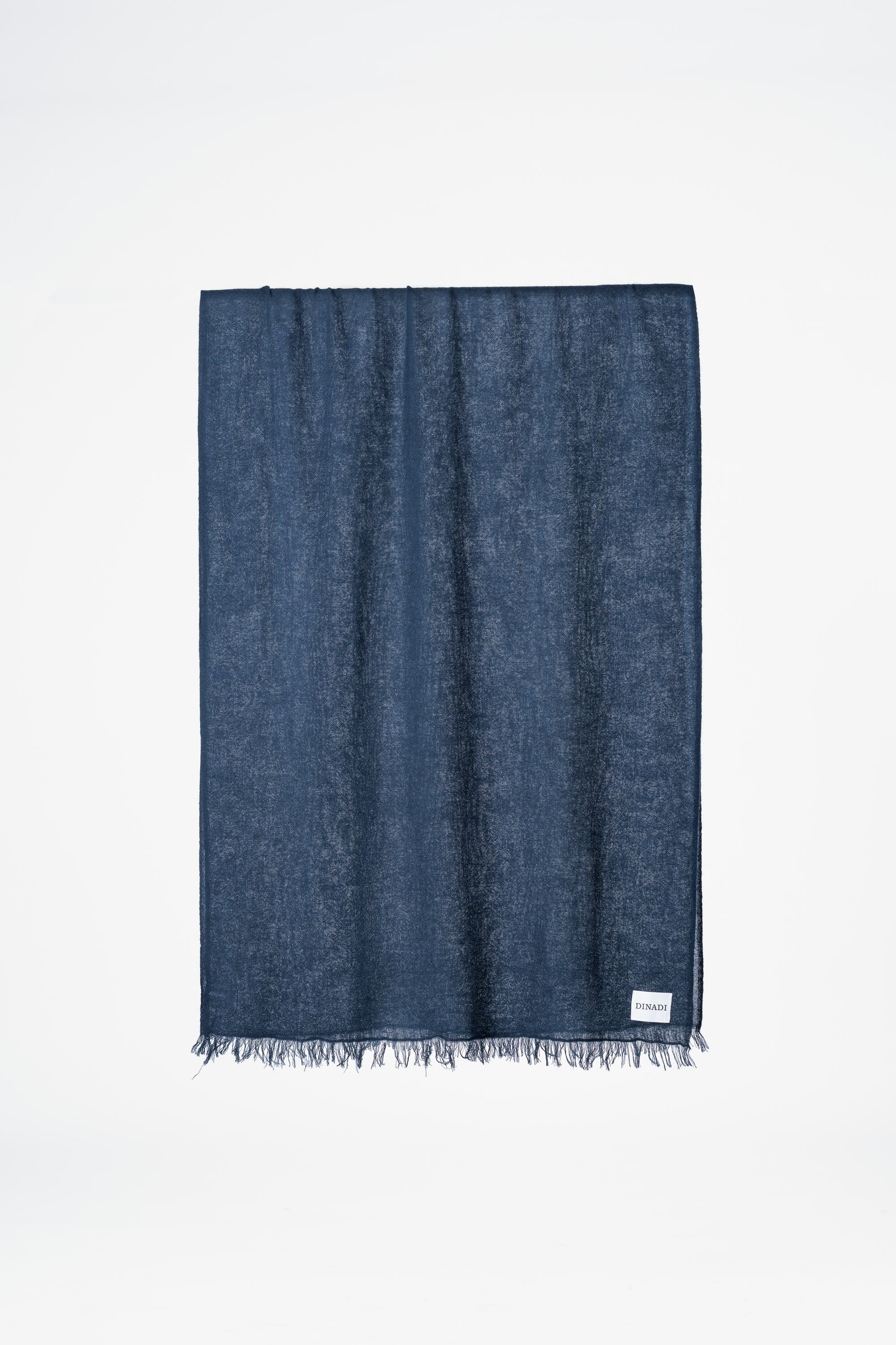 DINADI Merino Woven Scarf - Space Blue
