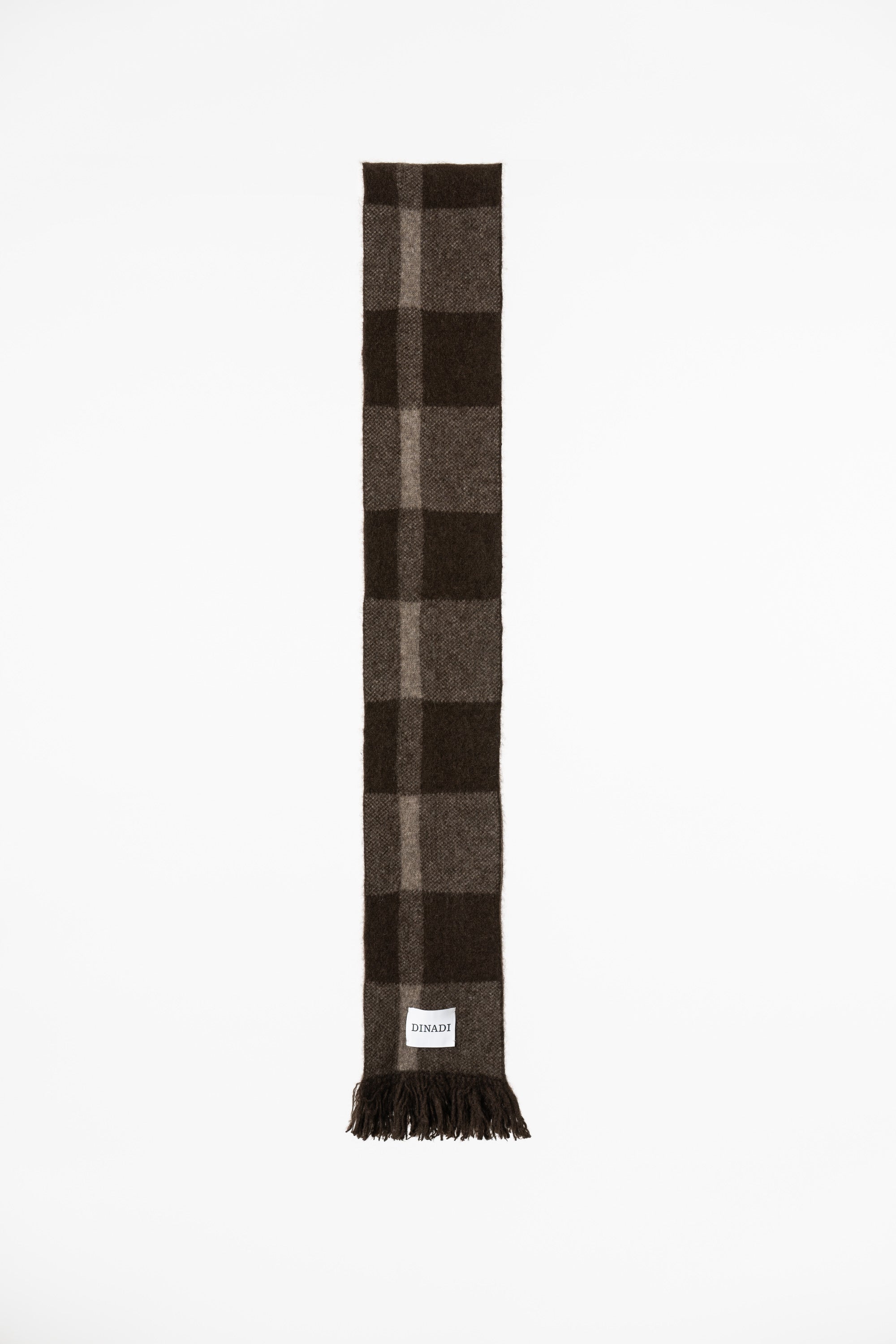 DINADI Yak Plaid Scarf - Checkered