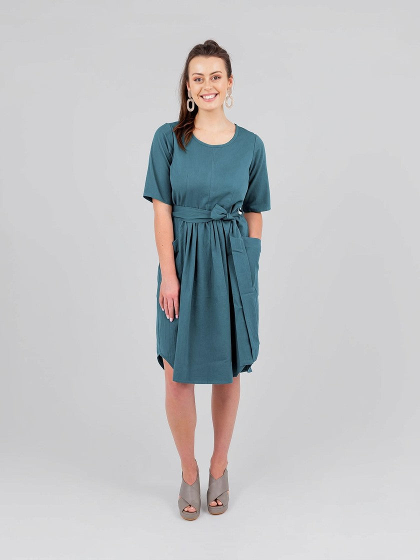 Travel Dress - Teal - Size 18