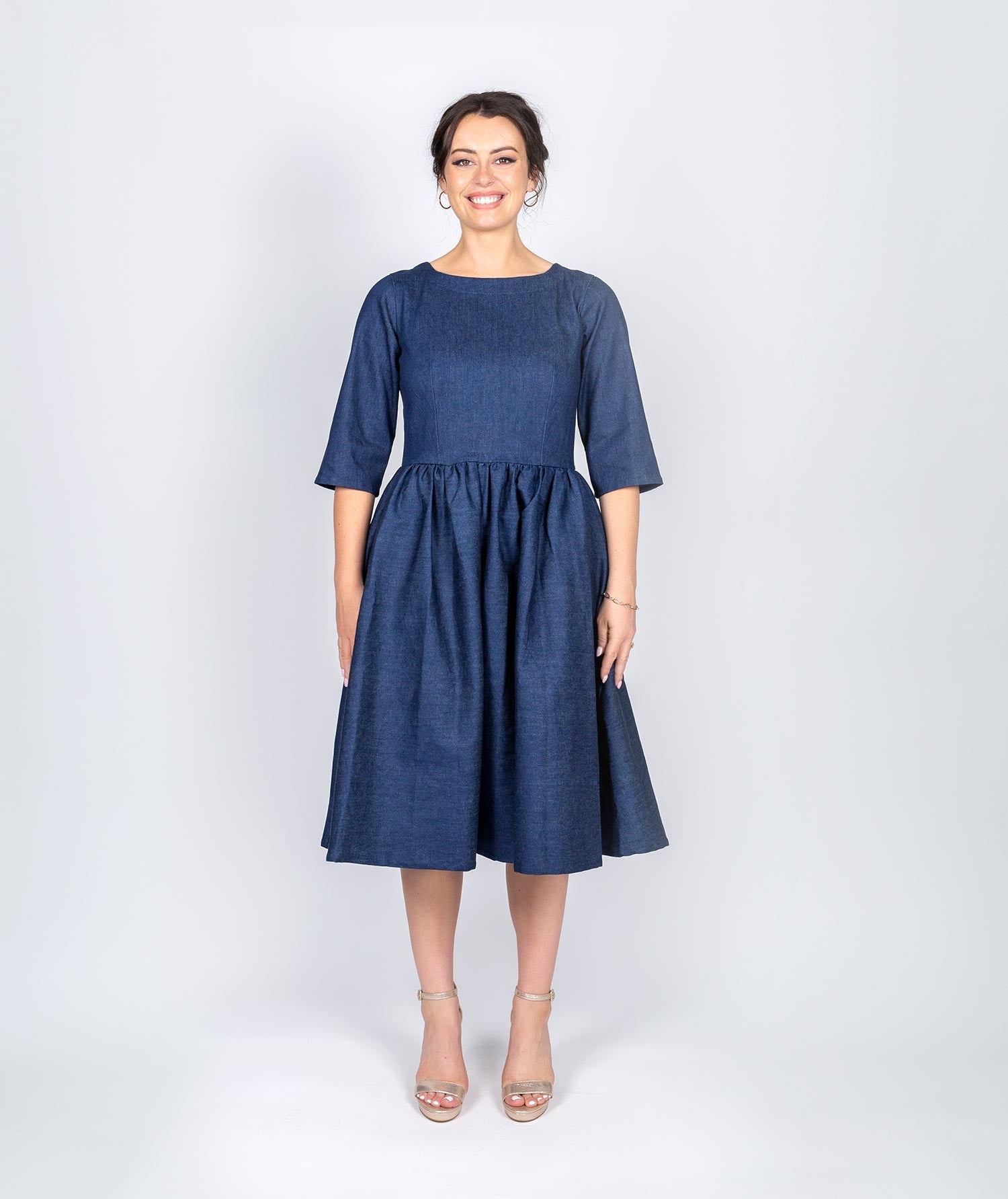 Renew Dress - Raw Denim