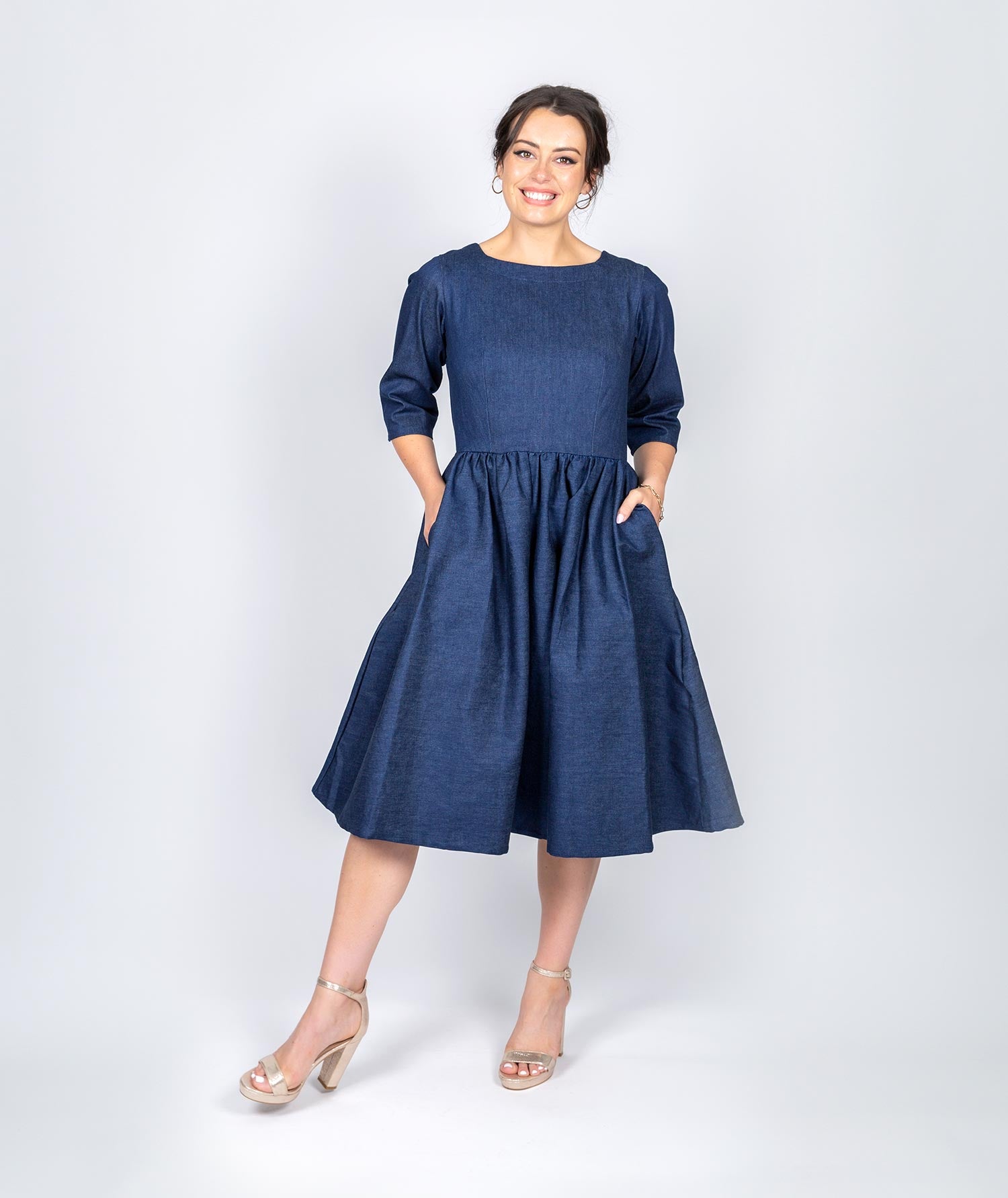 Renew Dress - Raw Denim