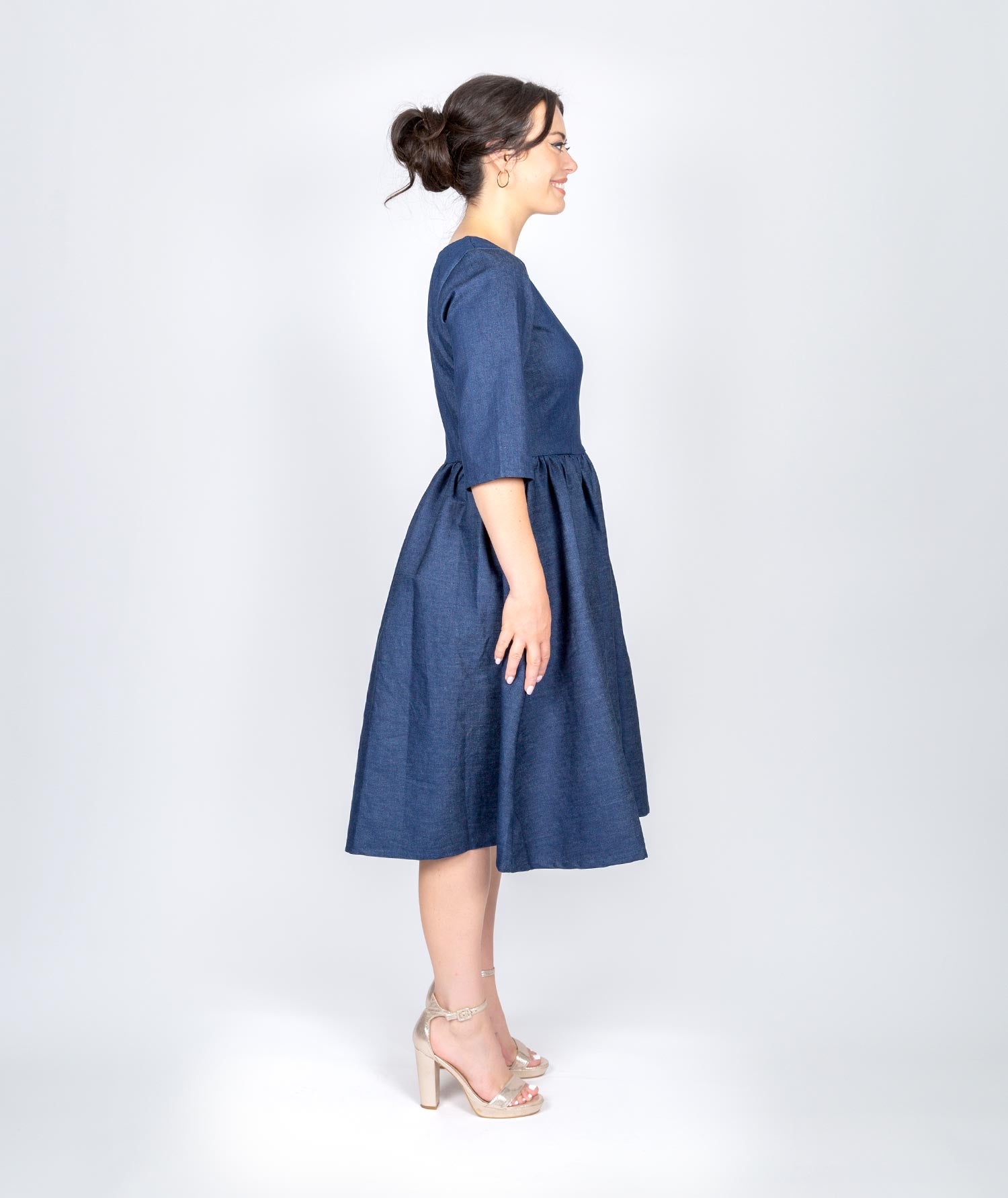 Renew Dress - Raw Denim