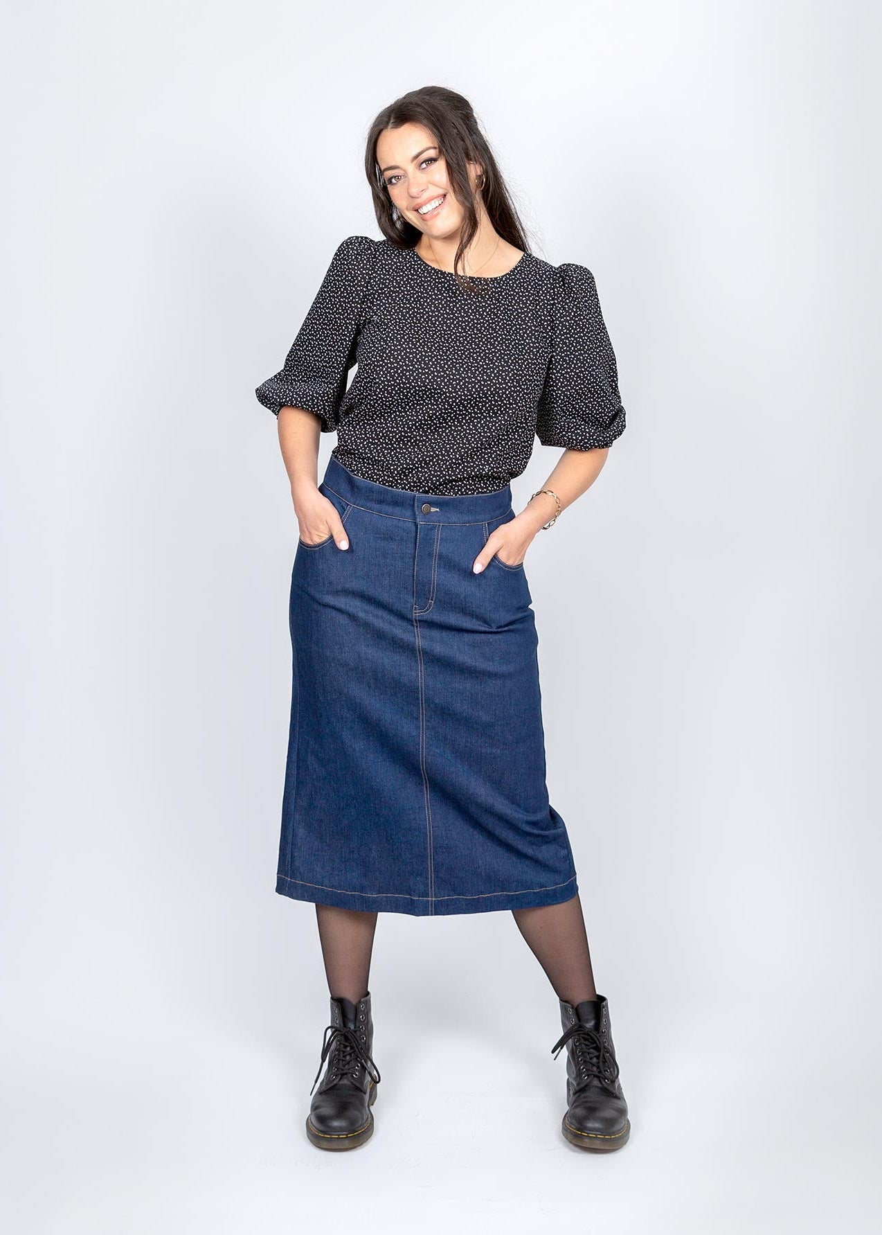 Prevail Denim Skirt