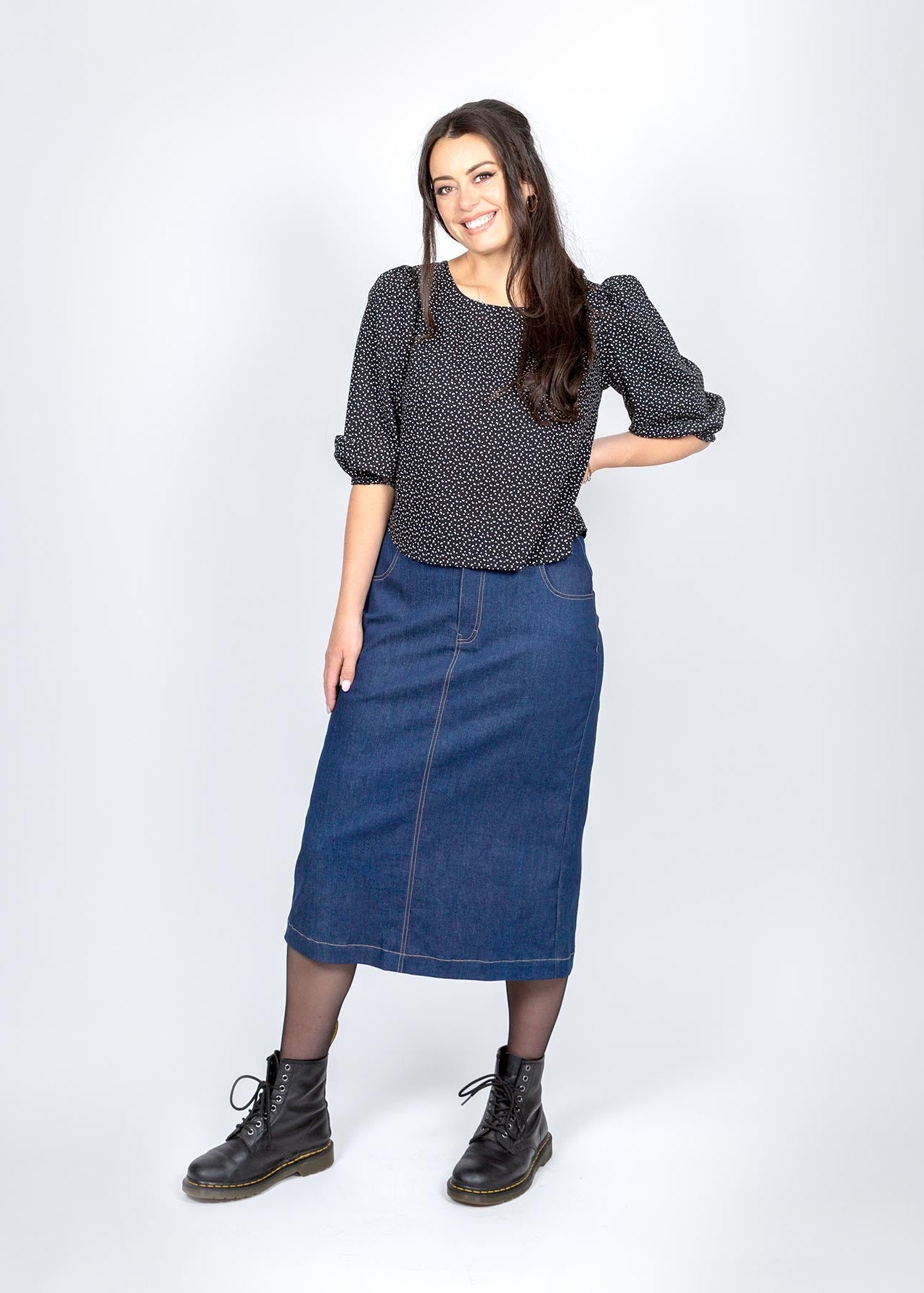 Prevail Denim Skirt